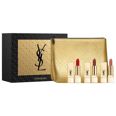 ysl lipstick gift set|ysl mini lipstick set.